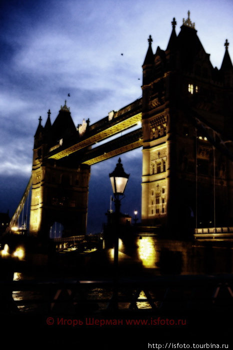 Вечерний Лондон Лондон, Великобритания