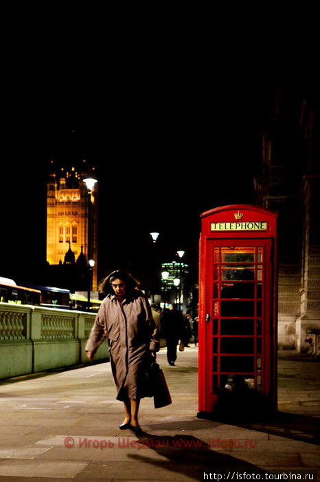 Вечерний Лондон Лондон, Великобритания