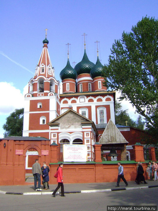Церквей дивный звон. Гарнизонный храм Михаила Архангела (1657 — 1680) Ярославль, Россия