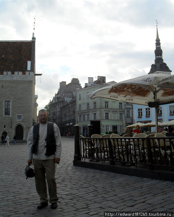 По пути на паром Таллин, Эстония