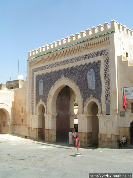 Ворота в Медину Фес, Марокко