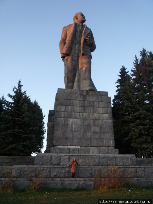Самый большой дедушка Ленин в мире Дубна, Россия
