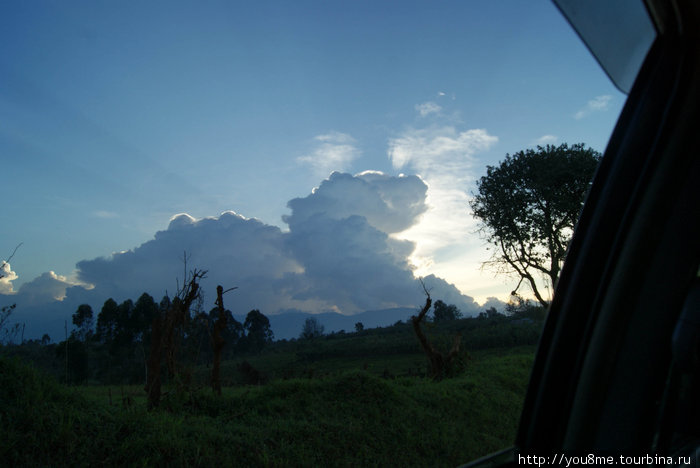 по дороге в Рувензори Рвензори Маунтинс Национальный Парк, Уганда