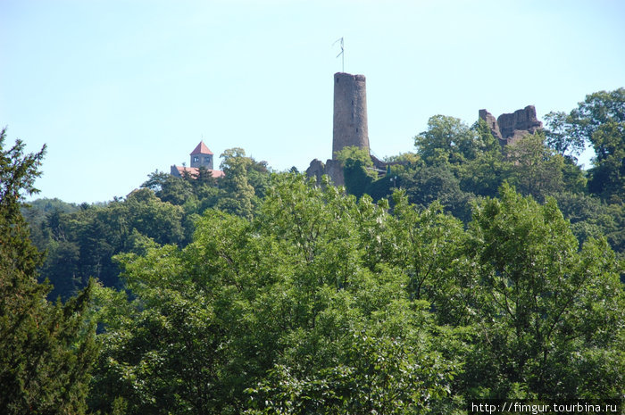 Руины замка Виндек.Построен в ХIв. для защиты лоршского монастыря,а в ХVIIв.был разрушен Вайнхайм, Германия