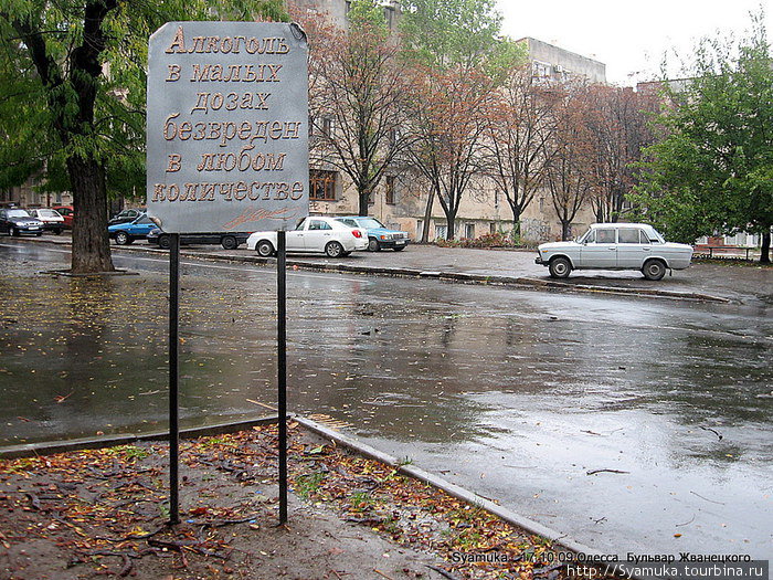 Алкоголь в малых дозах безвреден в любом его количестве Одесса, Украина