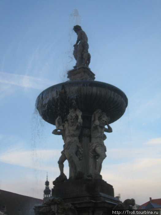Самсонов фонтан Ческе-Будеёвице, Чехия