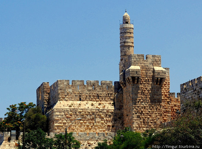 Цитадель и башня Давида Иерусалим, Израиль