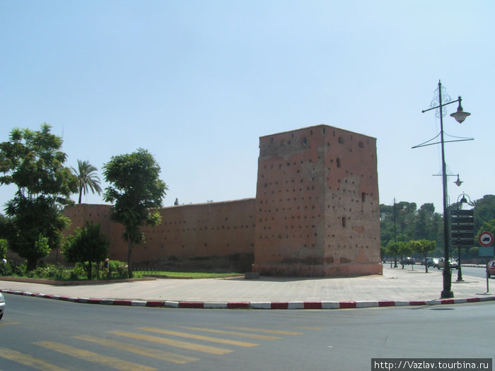 Стена Медины Марракеш, Марокко