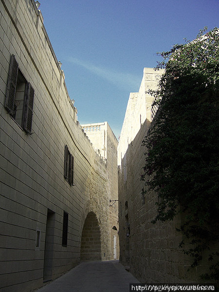 Узкие улочки Мдины Мдина, Мальта