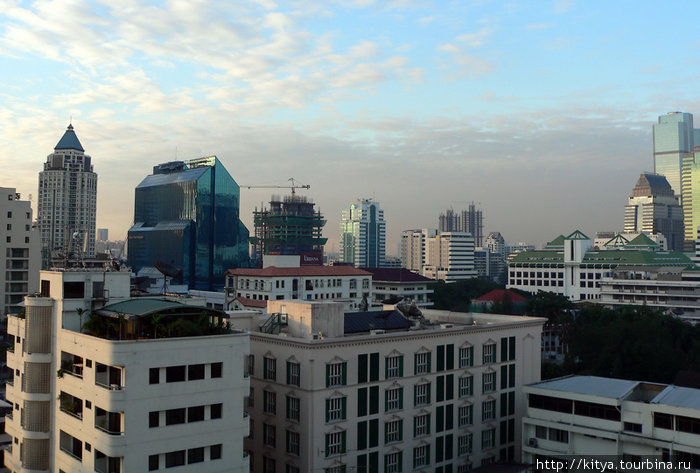Из окна отеля на Силоме, Бангкок Бангкок, Таиланд