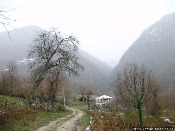 Зима... (см. предыдущ. фото) Ачандара, Абхазия