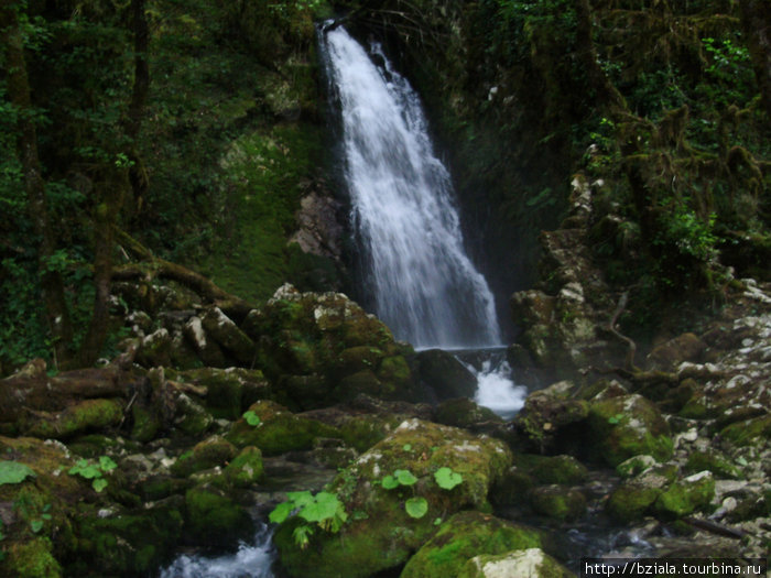 водопад Хабю Ачандара, Абхазия