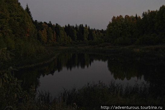 За острогом раскинулось озеро Томск, Россия