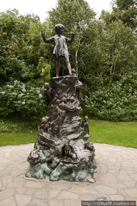 Памятник Питеру Пену Лондон, Великобритания