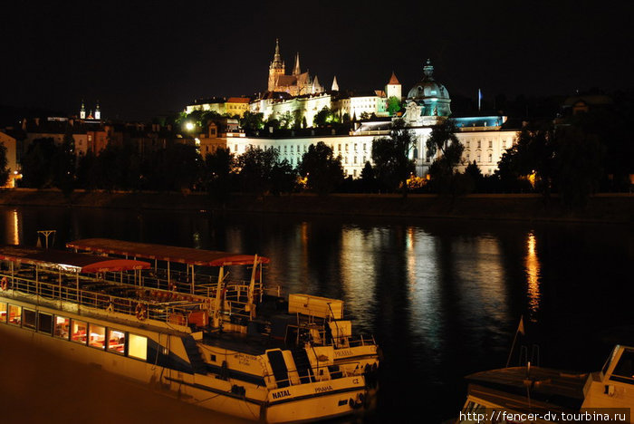 Ночь над Влтавой Прага, Чехия