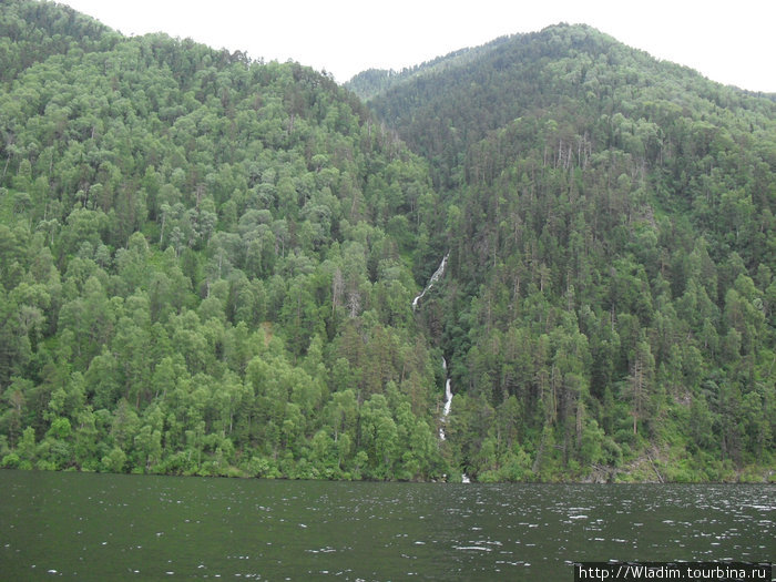 Водопад Аю-Кечпез Телецкое озеро, Россия