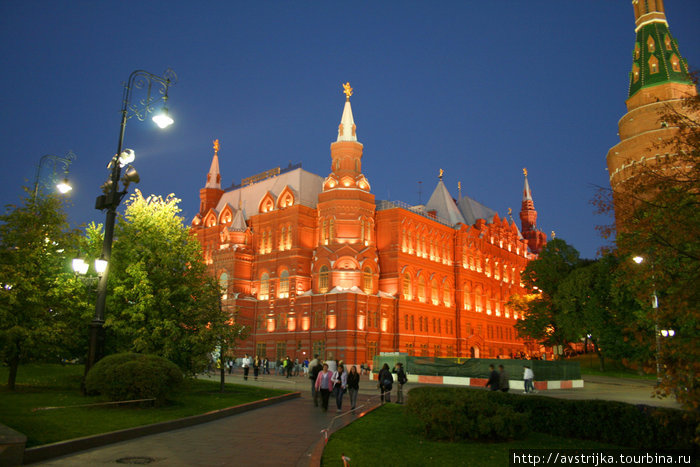 Огни большого города Москва, Россия
