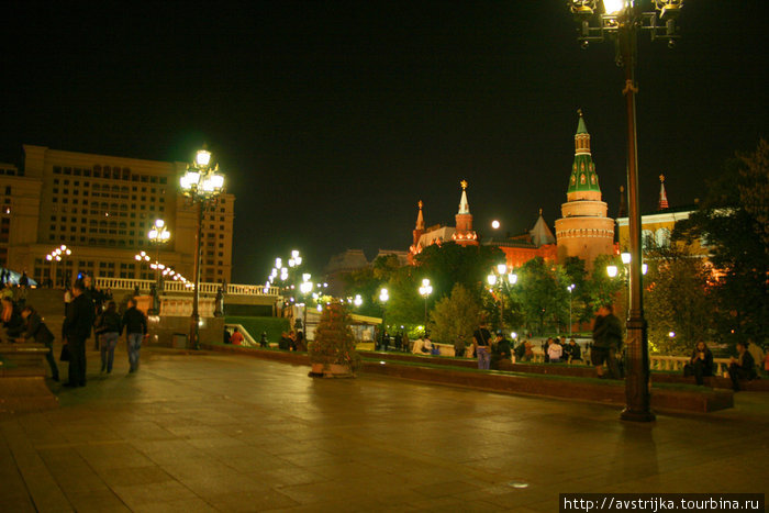 Огни большого города Москва, Россия