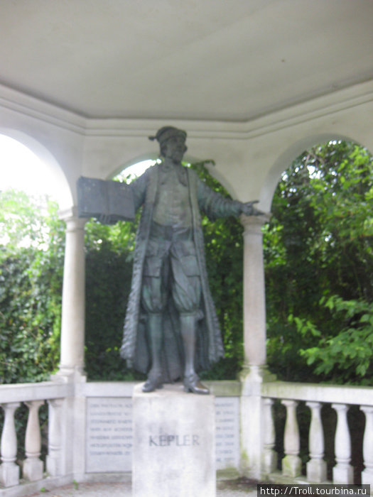 Памятник Иоганну Кеплеру Линц, Австрия