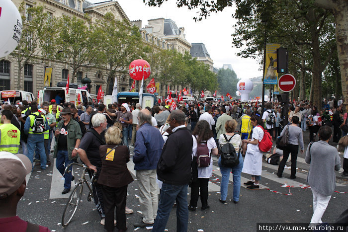 Забастовка, или дополнительный выходной Париж, Франция