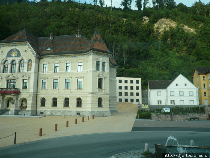 Вадуц-умиротворенная столица княжества Вадуц, Лихтенштейн
