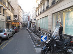 Париж — парковка велосипедов напрокат