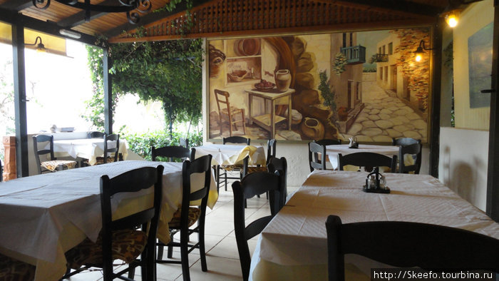 ресторан отеля Гурнес, Греция
