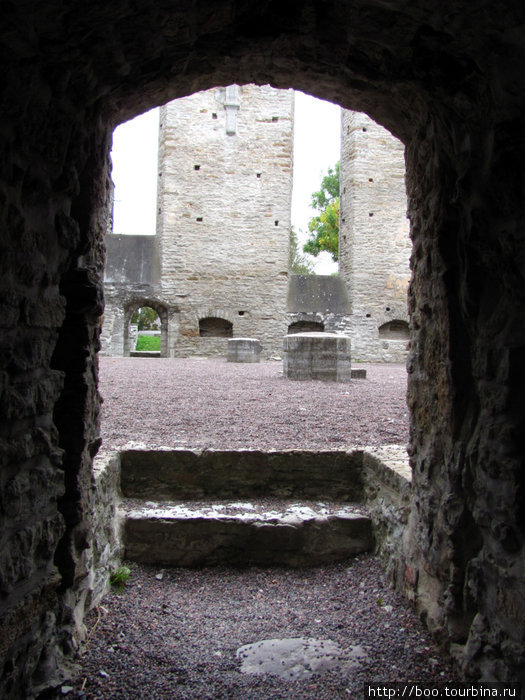Руины монастыря Пирита. Жутковато. Таллин, Эстония