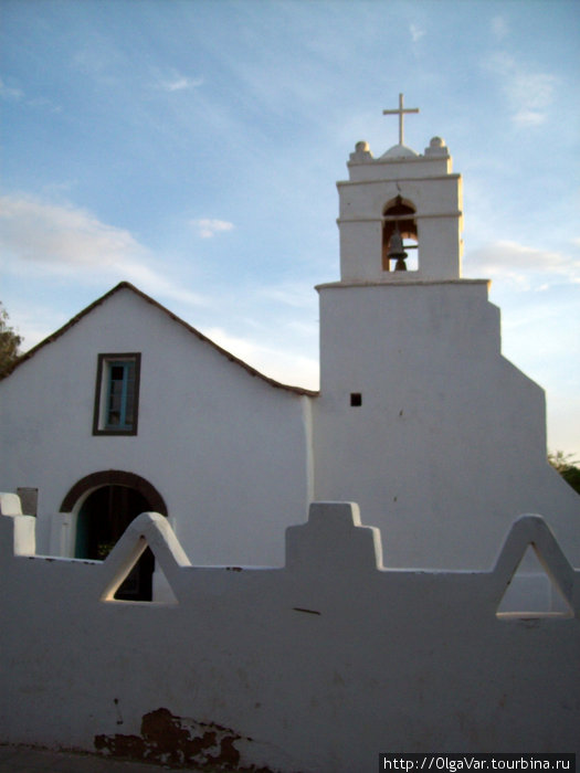 Одна из старейших церквей в Чили — Церковь Сан-Педро Сан-Педро-де-Атакама, Чили