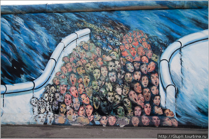 21 годовщине падения Берлинской стены посвящается Берлин, Германия