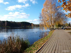 Озеро Друскино в центре города