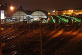 Панорама ночного вокзала
