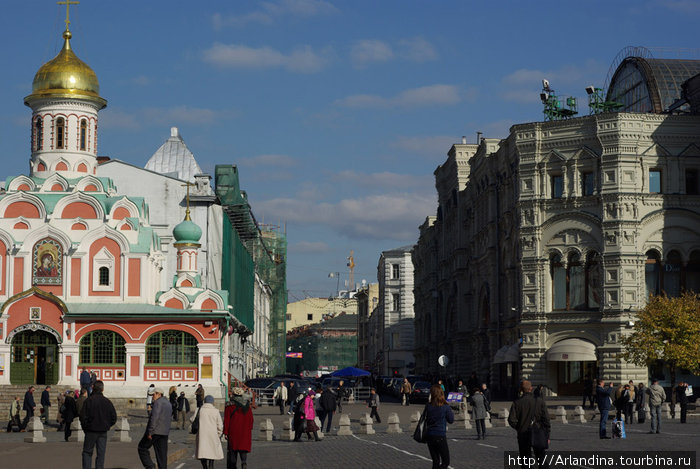 От Арбатской до Площади Революции- пешочком. Москва, Россия