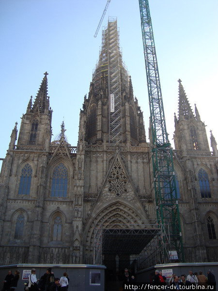 Осень — пора строек и реконструкций Барселона, Испания