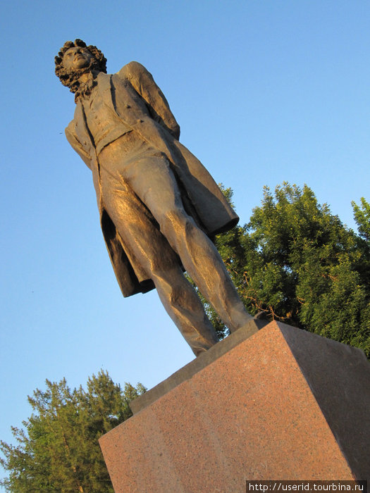 Памятник_Пушкину Ташкент, Узбекистан