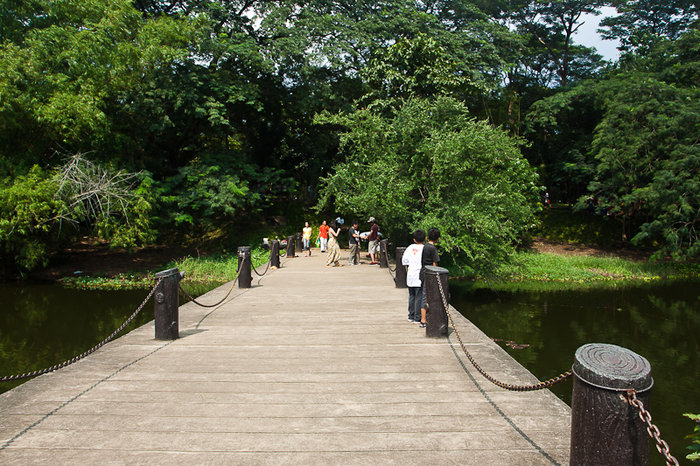 Городской парк в Кесоне Кесон-Сити, Филиппины