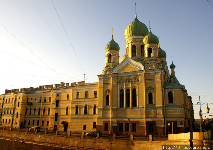 Николо Богоявленский морской собор сверху