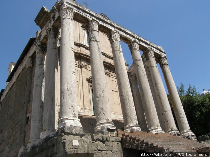 Храм согласия Рим, Италия