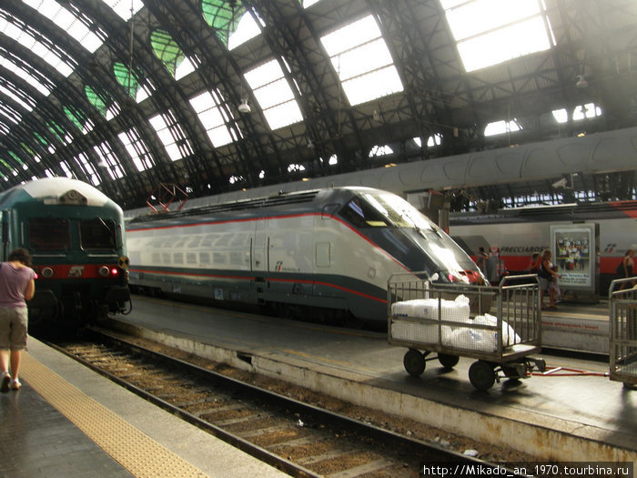 Поезда бывают разные Бергамо, Италия