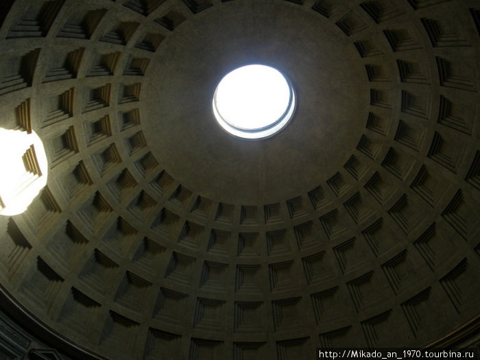 Купол Пантеона Рим, Италия
