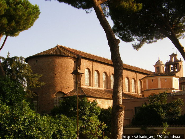 Еще одна прелестная церковь Рим, Италия