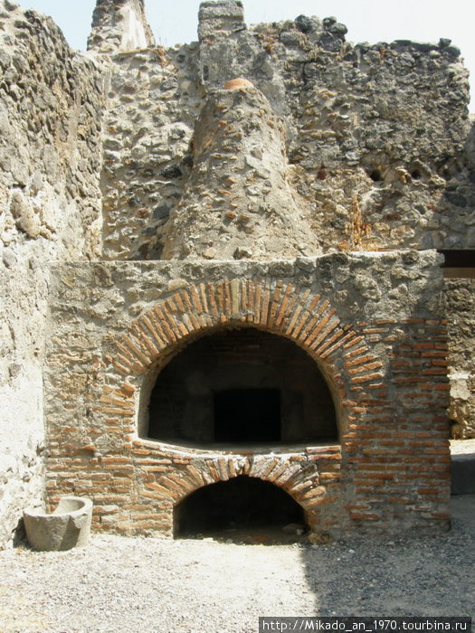 Помпейская печь Помпеи, Италия