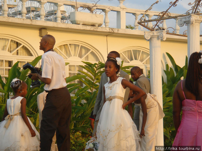 Свадьба в отеле Ямайка