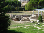 Античная часть Ниццы. Так называемый акрополь с римскими развалинами. Добирались порядка 40 минут пехом.