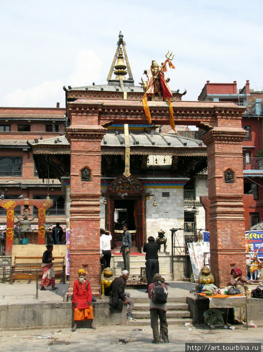 Храм Шивы. Катманду, Непал
