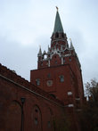 Троицкая башня — вход в Московский кремль