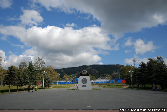 Городской парк и Горный воздух Южно-Сахалинск, Россия