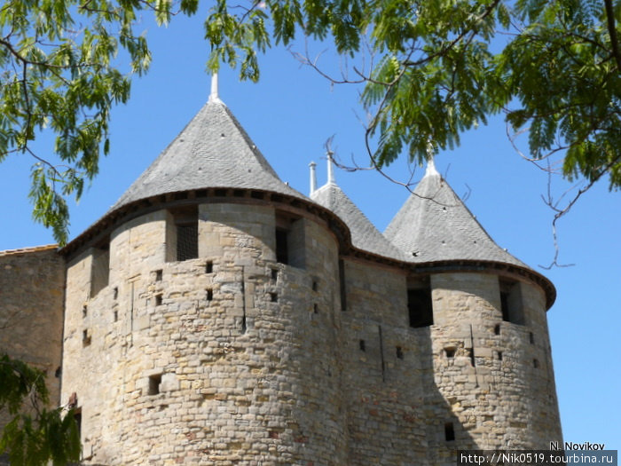 Каркассон — город-замок Каркассон, Франция