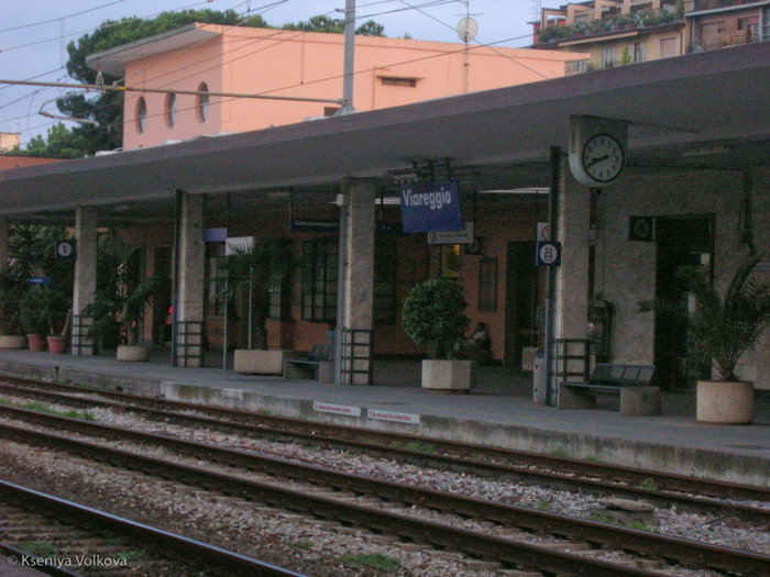 ж/д станция Виареджо, Италия