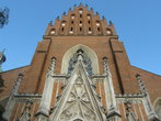 Фасад костела в Кракове